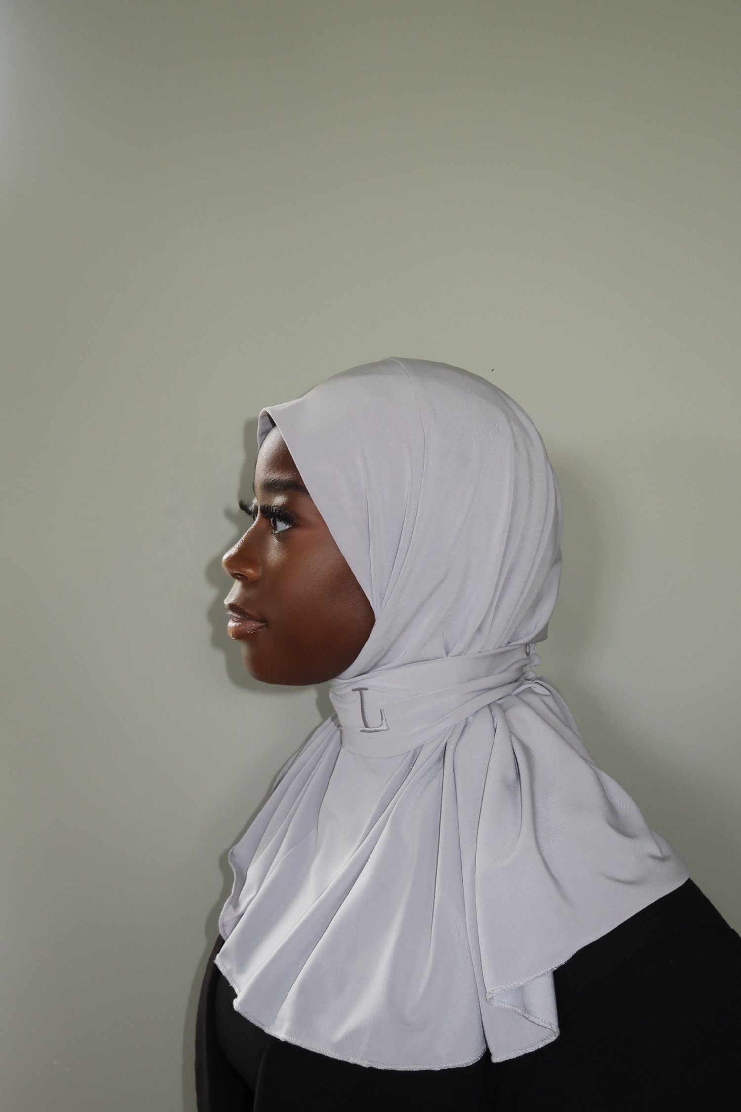 Hijab instant brodé